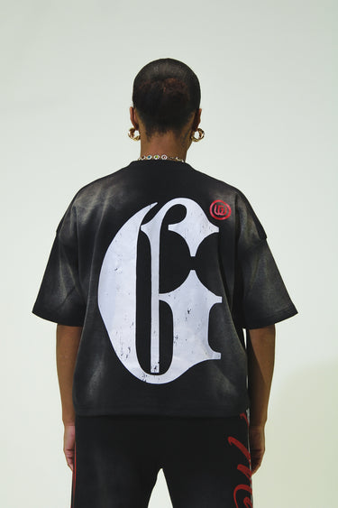 818 Marathon Runner Tee Black