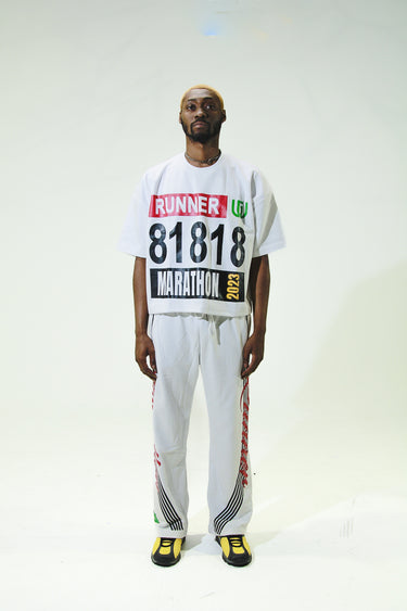 818 Marathon Runner Pants White