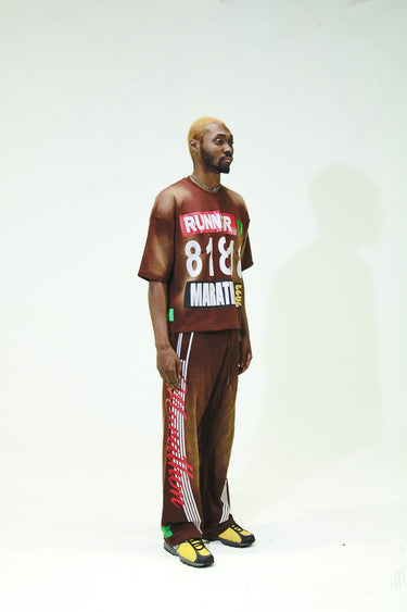 818 Marathon Runner Pants Brown