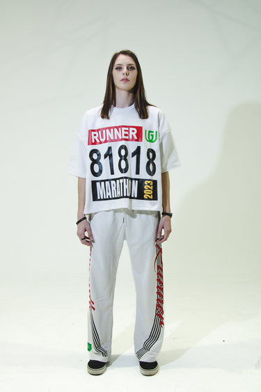 818 Marathon Runner Pants White