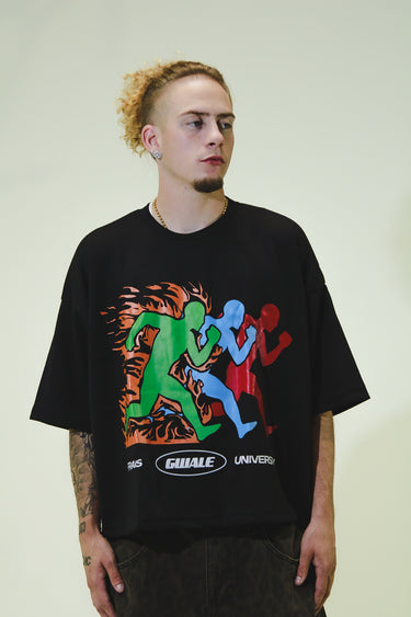 Gwale Frais University Crop Tee